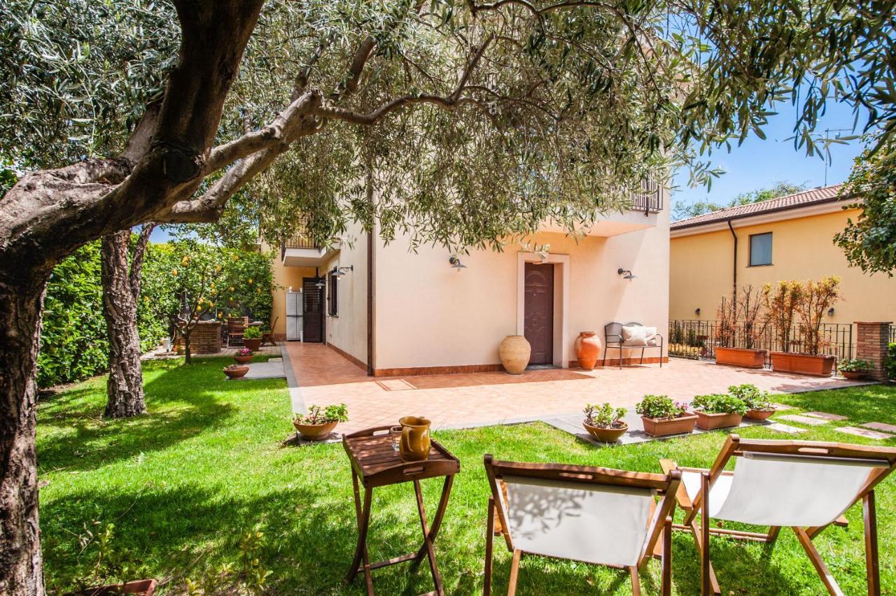 Siliqua House With Garden By Wonderful Italy Villa Trecastagni Eksteriør billede