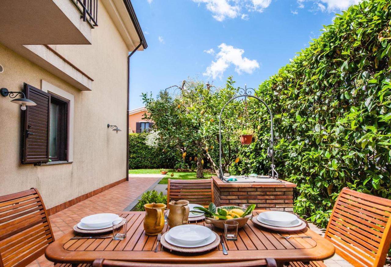 Siliqua House With Garden By Wonderful Italy Villa Trecastagni Eksteriør billede