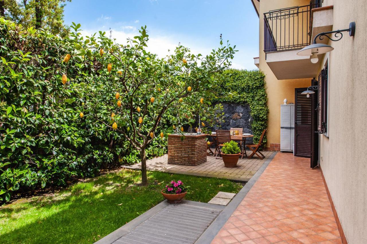 Siliqua House With Garden By Wonderful Italy Villa Trecastagni Eksteriør billede